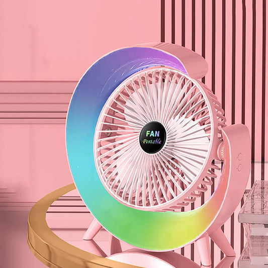 Multifunctional Colorful desktop small fan