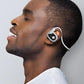 Wireless Bone Conduction Sport Headphones with Mic - Ultra-Light Built-in Mic Sweat Resistant Headset