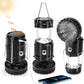 Rechargeable Solar Powered Camping Light With Fan