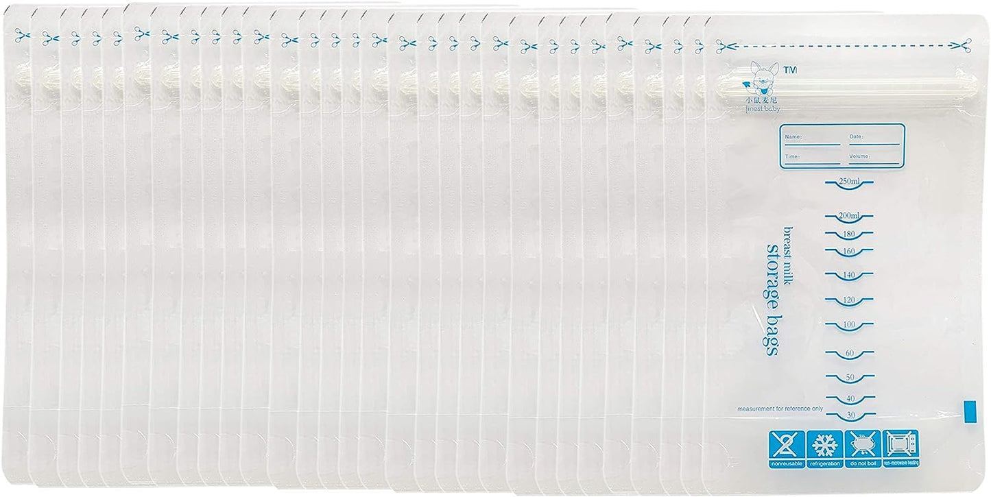 Breast Milk Storage Bags 250ml - 30pcs