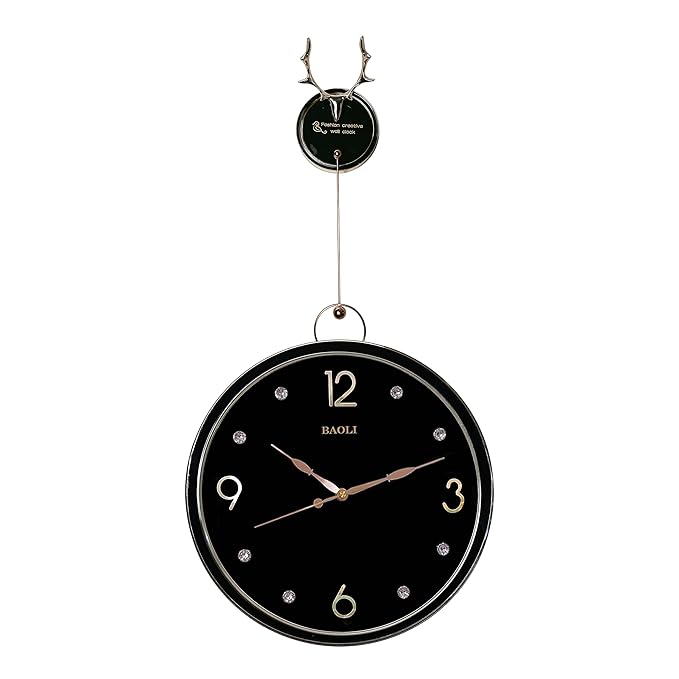 Modern Rustic Wall Clock Various Colours