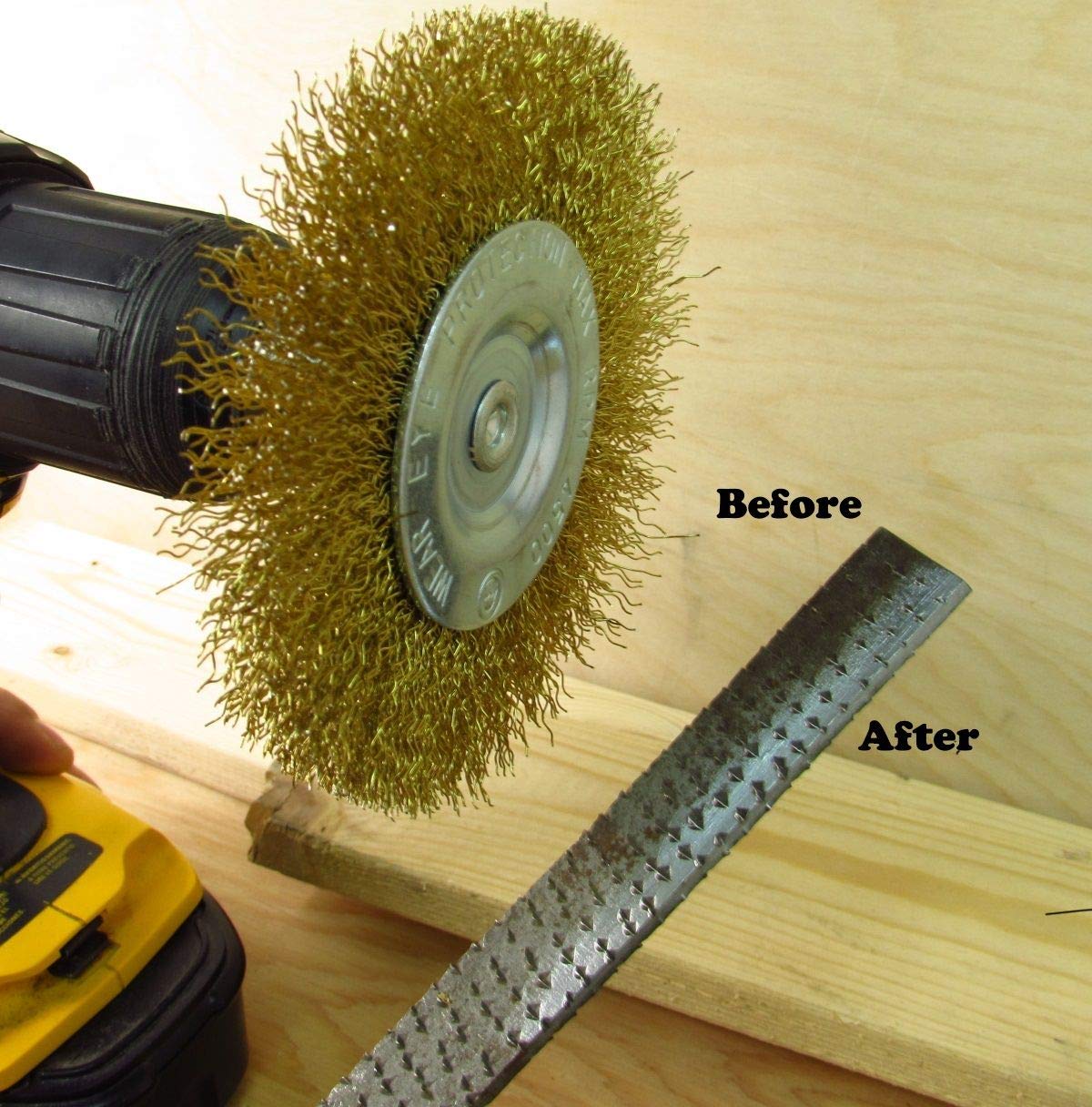 3pc Brass Multipurpose Wire Brush