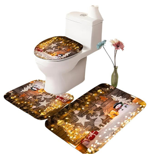 Christmas Decorations Bathroom Sets