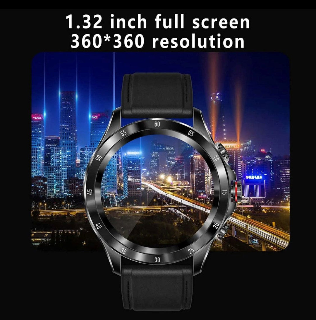 SENBONO MAX 7 Black Steel Smart Watch