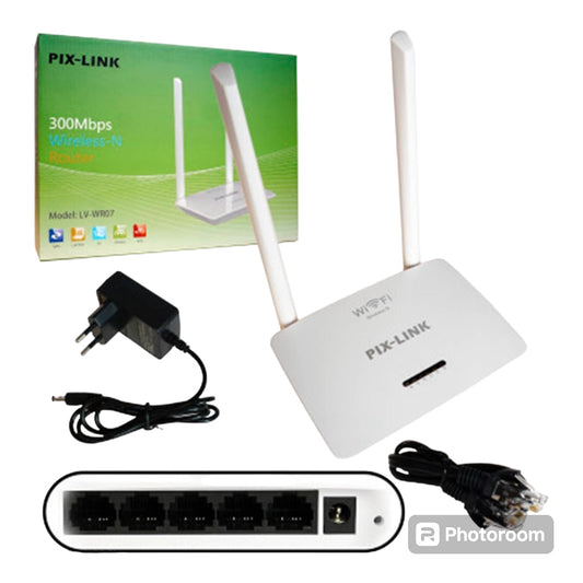 Wi-Fi Pix-Link Router-  LV-WR07, 300 Mb