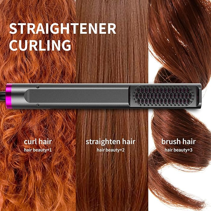 Straighten hair hotsell with curling iron