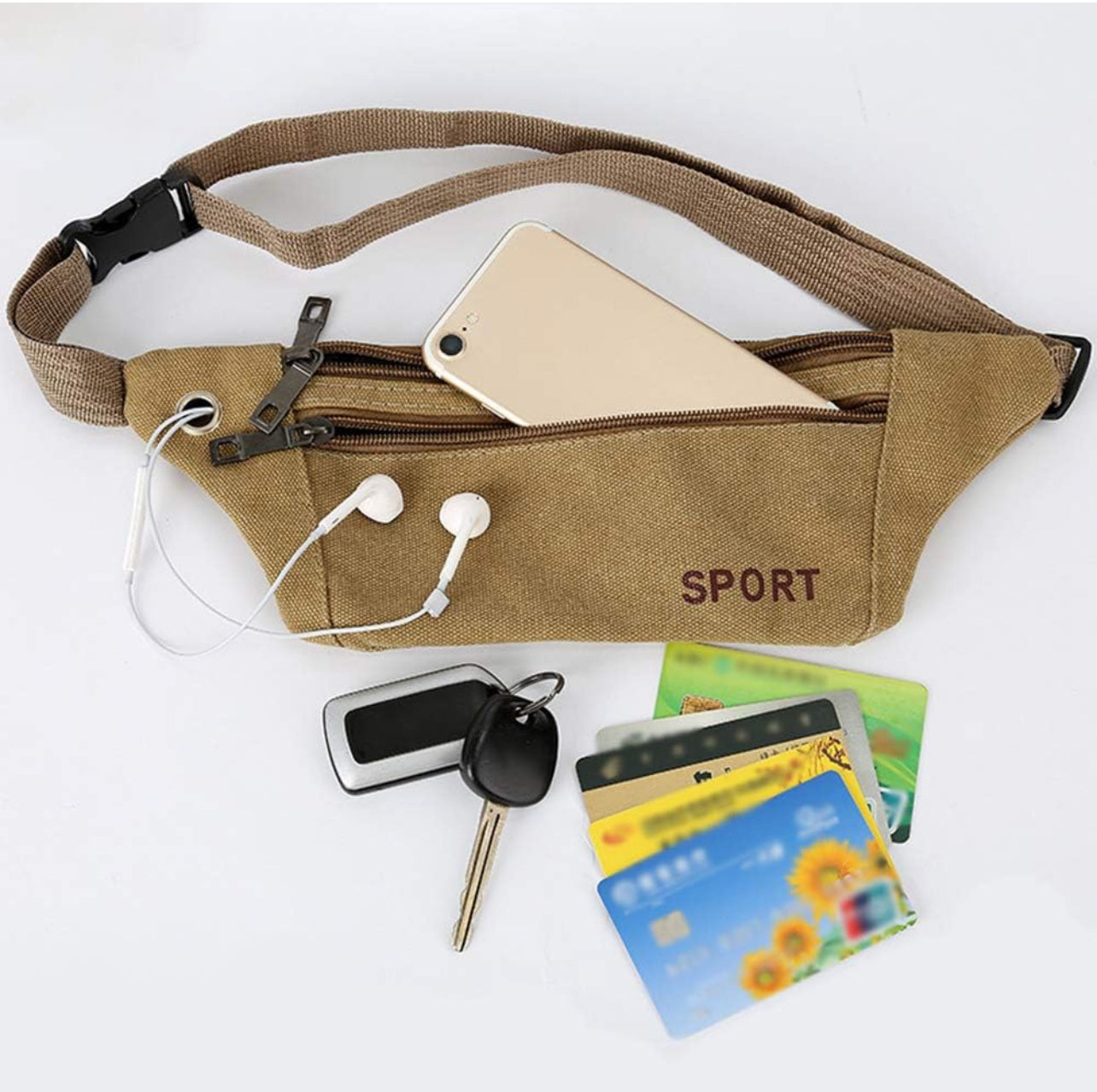 Women Sports Waist Pack Running Outdoor Mobile Phone Gym Fitness Travel Pouch Belt Chest Mini Joker Waist Bag Envelope Shoulder Bag