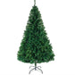 Christmas Tree Artificial Hinged Xmas Tree fire-Resistant and Non-allergenic Christmas Ornament with 850 Branch Tips Foldable Metal Stand Holiday Decoration Tree for Home Office Party Height 1.8M