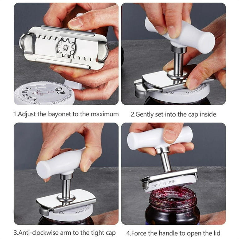 Adjustable Stainless Steel Bottle Can Opener