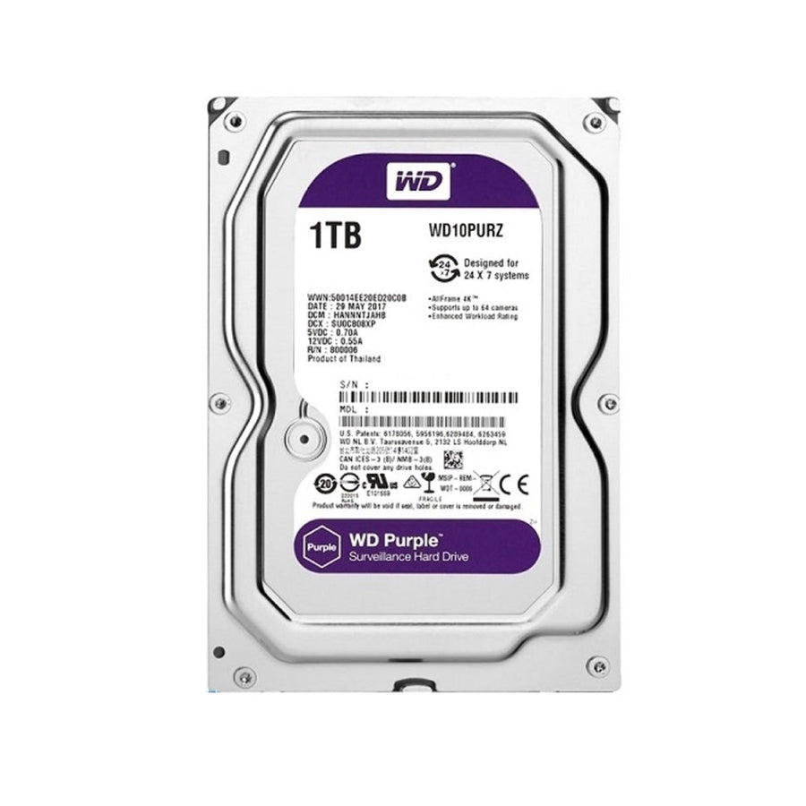 500gb WD Purple Surveillance Hard Drive