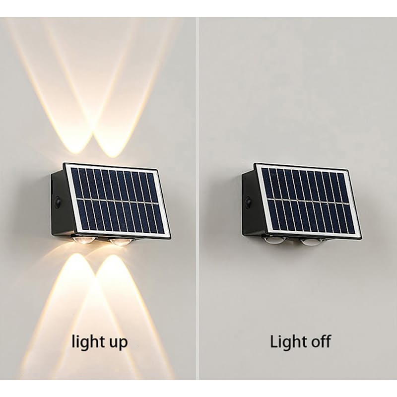 Two Mode Solar Wall Lights