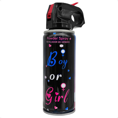 Fire Extinguisher Spray Fired Gender Reveal - Pink & Blue