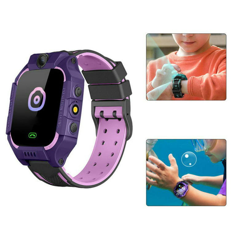 Kids Smart Watch GPS Tracker - Boys Girls for 3-12 Year Old with SOS Camera Alarm Call Camera Alarm 1.44'' Touch Screen SOS Electronic Toy Birthday Gifts Waterproof