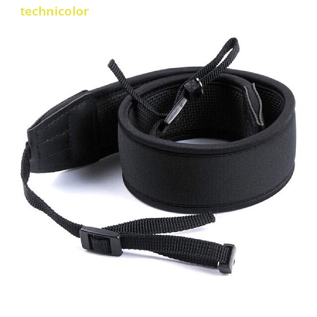 Universal Black Neoprene Neck Shoulder Camera Belt