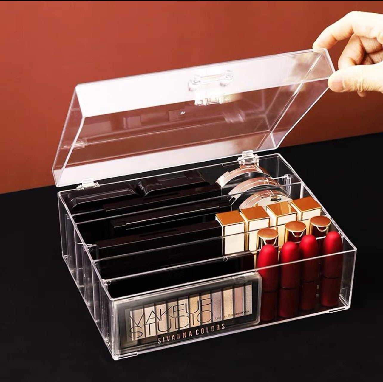 6 Grid Eyeshadow Palette Organiser