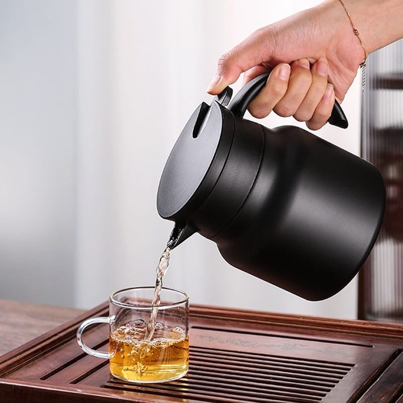 Stainless Steel Thermal Insulation Teapot/Coffee With Filter