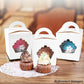 6Pcs Adorable Cup Cake Box