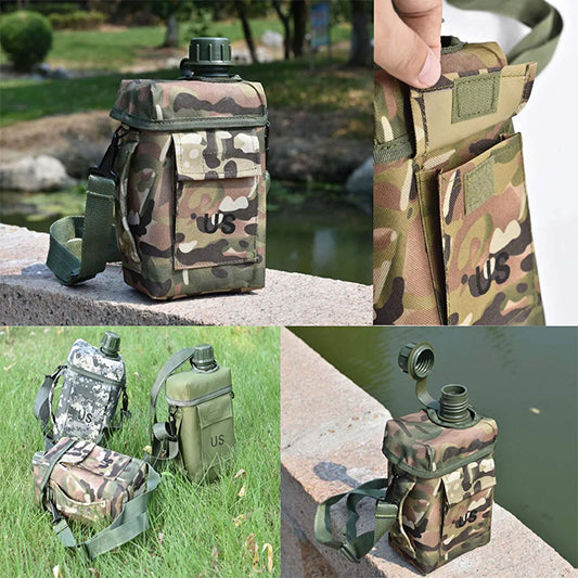 2L Outdoor Drinking Canteen Water Bottle