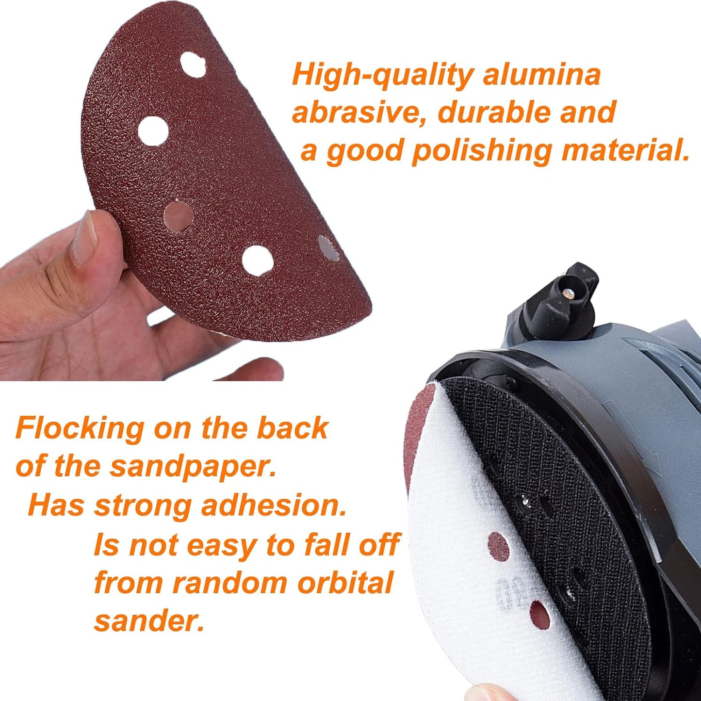 Velcro Sanding Discs With Holes 125mm