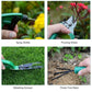 10PCS Bunnings Garden Tool Kit With Secateurs Shovel New Plant Weeding Set