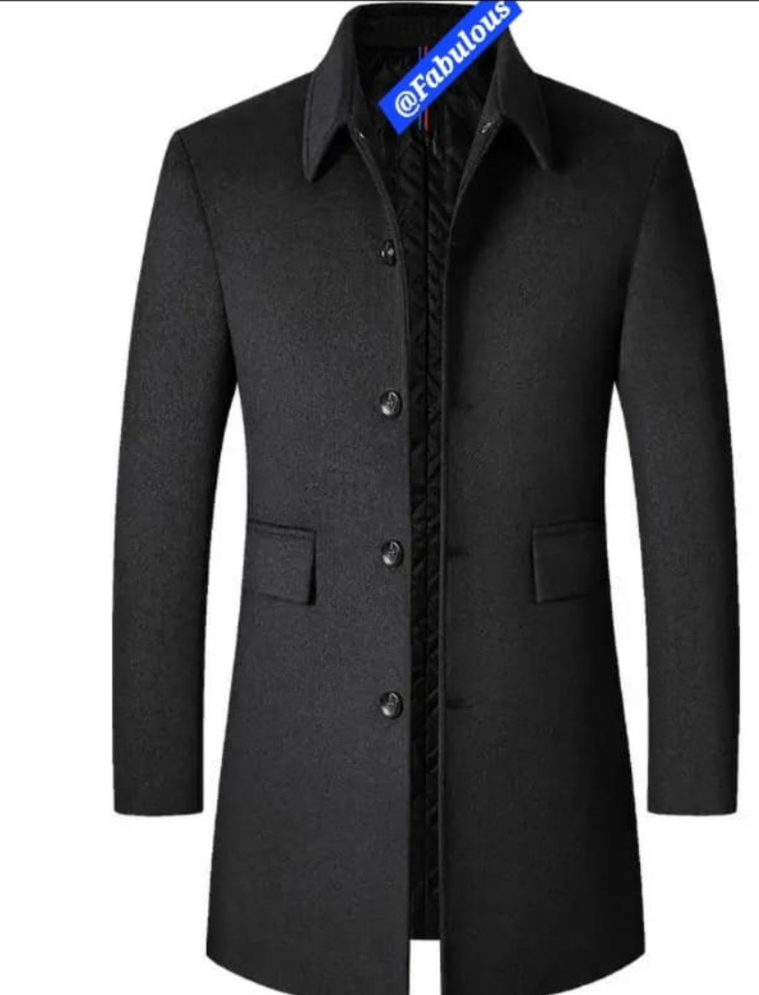 Men’s Winter Trench Coat - Various Colours