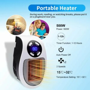 Wall Mounted Multifunction Space Heater