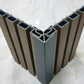 3D Fluted Wall Cladding Co-Extrusion Indoor/Outdoor WPC-Various Colours