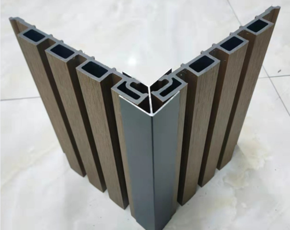 3D Fluted Wall Cladding Co-Extrusion Indoor/Outdoor WPC-Various Colours