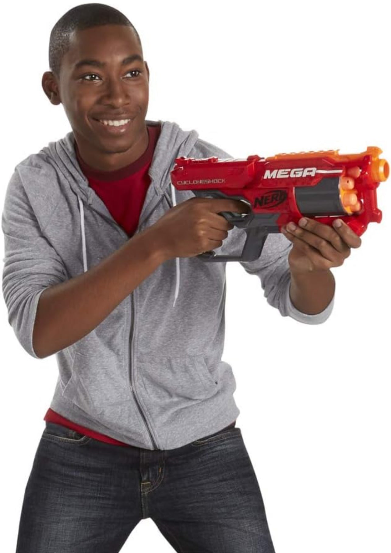 Nerf N-Strike Elite Mega CycloneShock Blaster – Megamall Online Store