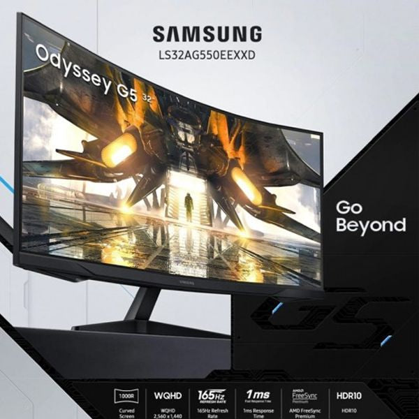 Samsung 32" QHD Gaming Monitor With 165Hz