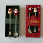 Christmas Cutlery Set 2pc In Gold or Silver