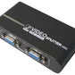 1 To 2 Port Vga Splitter High Resolution Support 1920 X 1440 550Mhz Video 102A