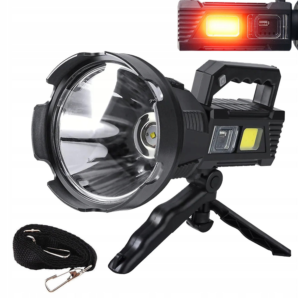 Hand-Held High-Power Multi-Function Strong Light Flashlight