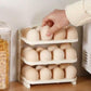 3 Layer Stackable Egg Holder - Space-Saving Fridge Organiser