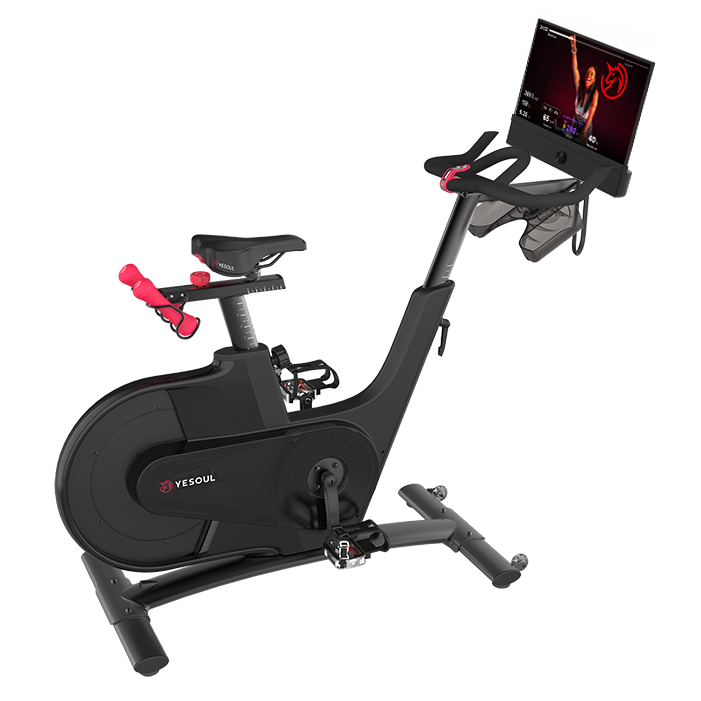 YESOUL- Xiaomi V1-PLUS Spinning Bike 21.5” TFT HD Screen , Kinomaps & Zwift App Control With Bluetooth