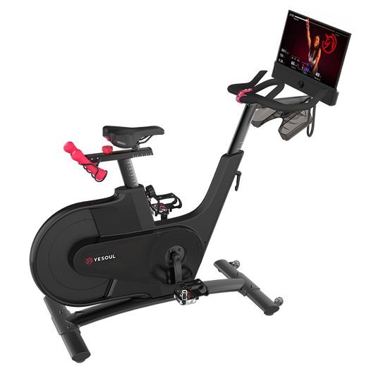 YESOUL- Xiaomi V1-PLUS Spinning Bike 21.5” TFT HD Screen , Kinomaps & Zwift App Control With Bluetooth