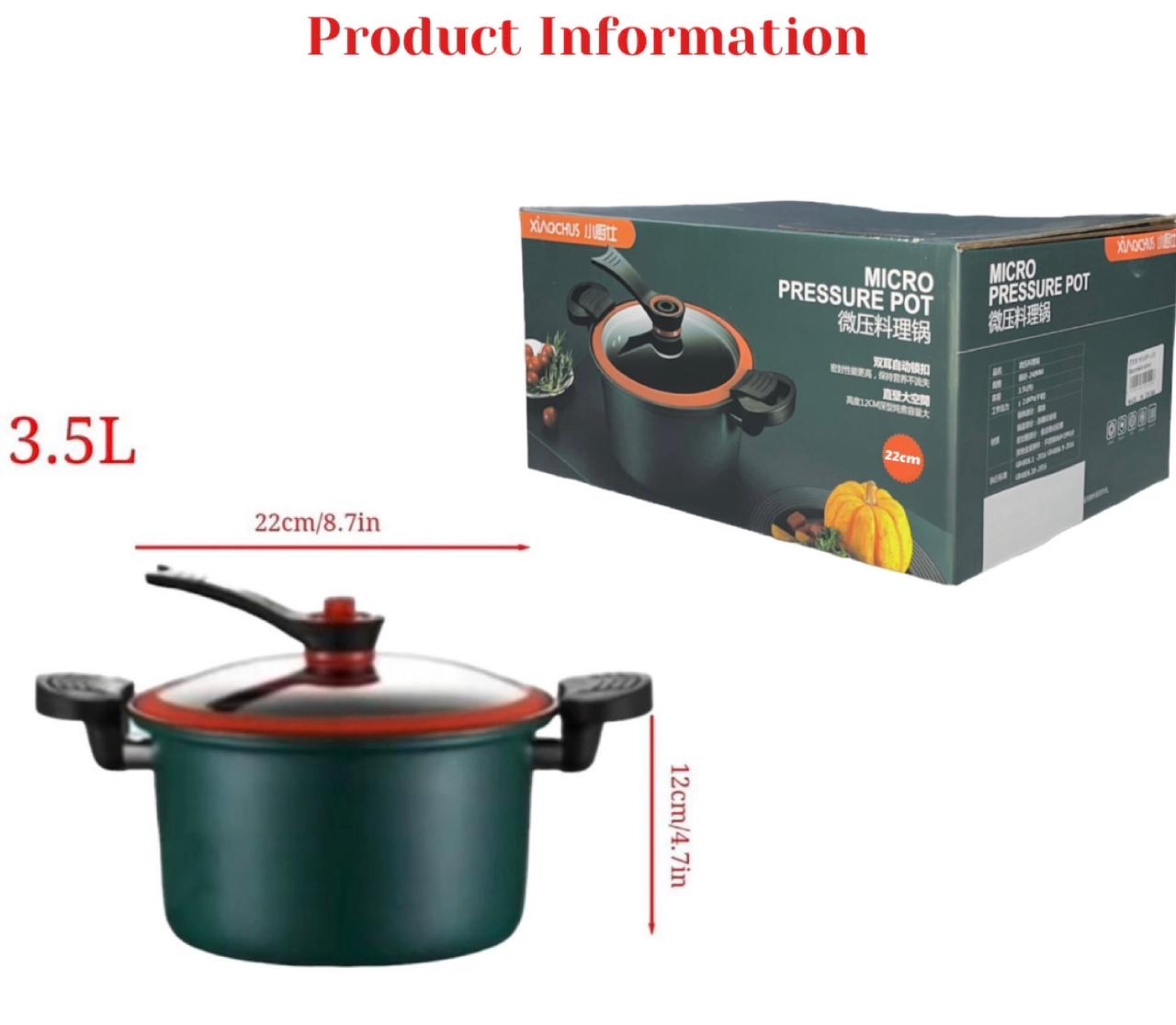 Micro Pressure Cooking Pot