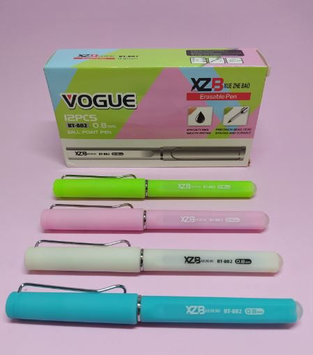 Weibo Vogue ball point erasable ink pen 0.8 mm vogue