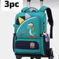 School Bag Wheels School Trolley Backpack Girls Wheeled Backpack School Bags