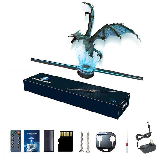 3D Hologram Fan 12.6 inch Projector Advertising Display