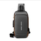 Multifunction Anti-theft USB Shoulder Bag Man Crossbody Cross Body Travel Sling Chest Bags Pack Travel