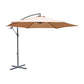 Black Friday Deal Outdoor Cantilever Umbrella Available In Red & Beige