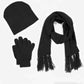 Kids Winter Scarf,Glove & Hat Set