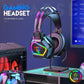 Noise Audio Cancelling Control RGB Headphones Over-Ear USB Mic and Gaming Wired Headse