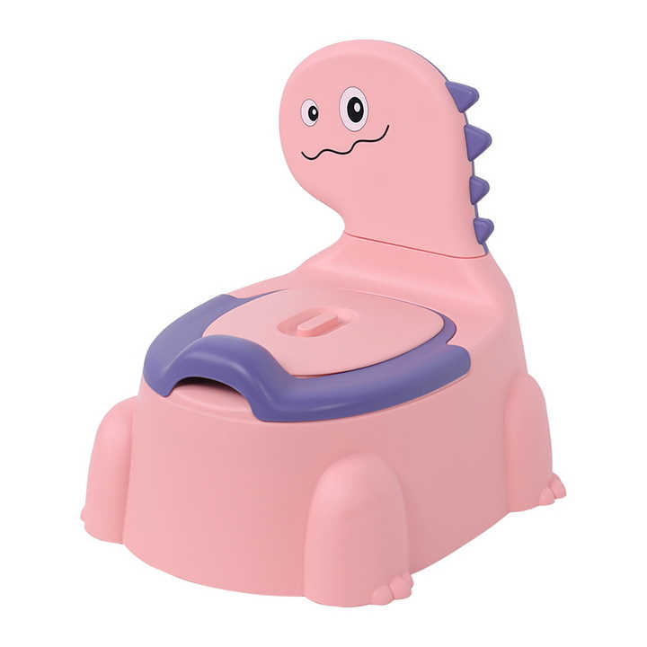 Toddler Potty Modern Dinosaur Style with Handle for Training