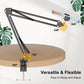 360° Cell Phone Stand Tablet Clamps Rotating Holder Lazy Bracket For Desk Height Adjustable Broadcast Kitchen Bedroom