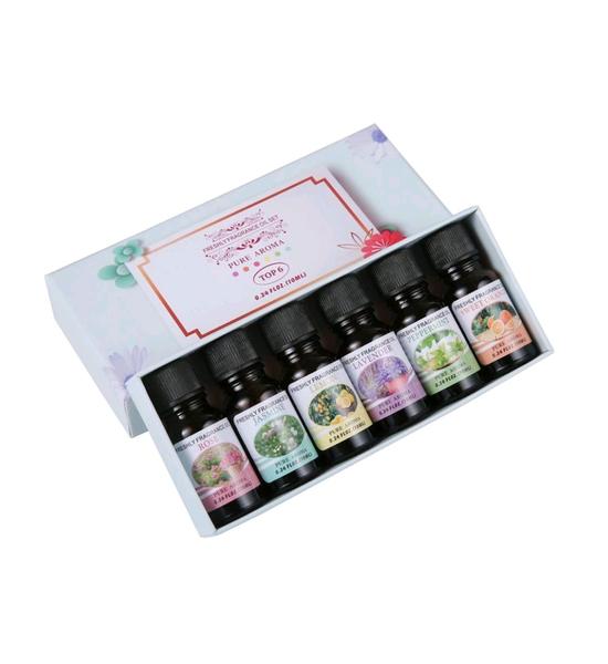 6 Piece - 10ml Essential Oil Pure Aroma Fragrance Oil