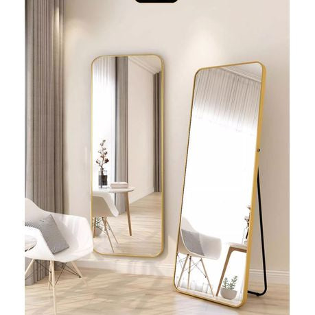 Standing/Wall Rectangular Frame Aluminium Alloy Mirror