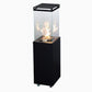 Outdoor Patio Gas Fireplace/Heater Black Only