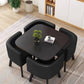 Modern Marble Top (MDF)Dining Table and Chairs Set 5pc - PreOder Sales Now Open